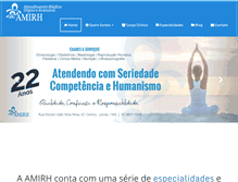 Tablet Screenshot of amirh.com.br